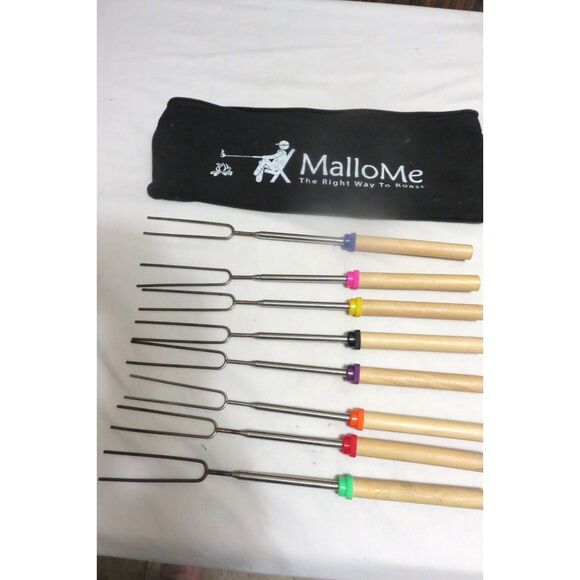 MALLOME WIENER / MARSHMALLOW TOASTER KIT 8 PIECE, EXPANDABLE - Picture 2 of 3